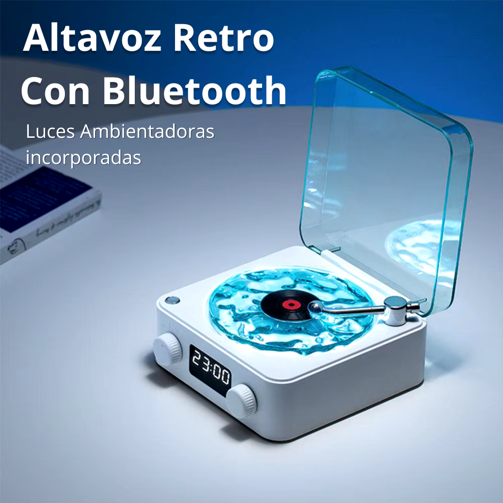 Altavoz Retro con Bluetooth